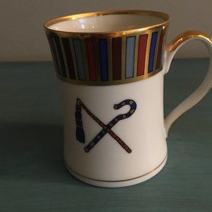 Fitz and Floyd Ramses Coffee Cups